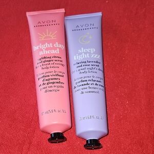 Avon Aromatherapy Lotion Duo - Citrus and Ginger & Lavender & Rose.  5.8 Fl.oz.